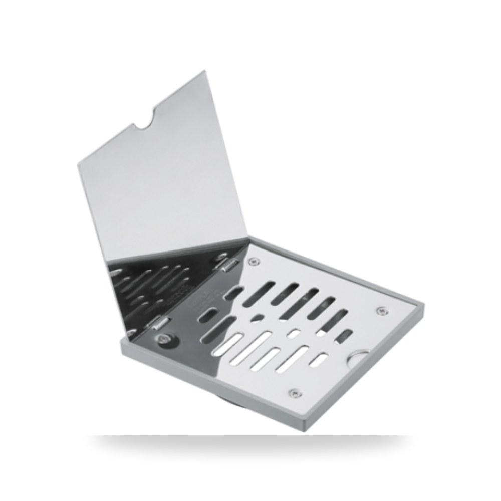 فيربلاست صفاية أرضية مربعة 15 × 15 سم ستانلس شركة (REMCO) موديل N116.158