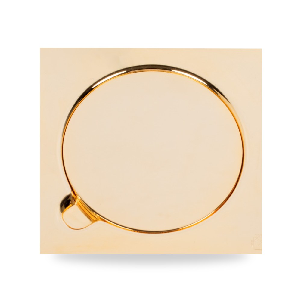 فيربلاست صفاية أرضية مربعة 15 × 15 سم وردي شركة (REMCO) موديل N116.003-24