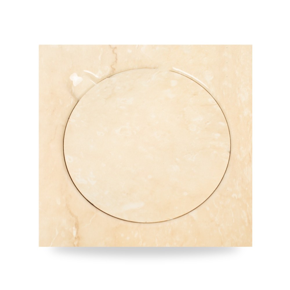 فيربلاست صفاية أرضية مربعة 15 × 15 سم بيج شركة (REMCO) موديل N116.003-26
