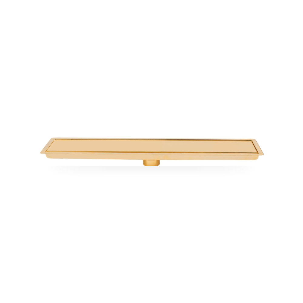 فيربلاست صفاية أرضية مستطيلة 60 × 10 سم ذهبي شركة (REMCO) موديل N116.10060 - STC-2