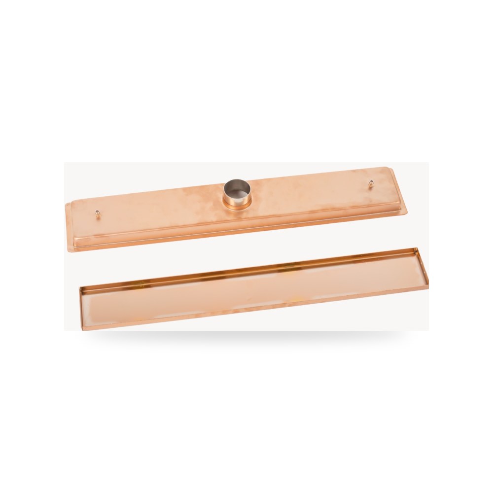 فيربلاست صفاية أرضية مستطيلة 60 × 10 سم وردي شركة (REMCO) موديل N116.10060 - STC-3