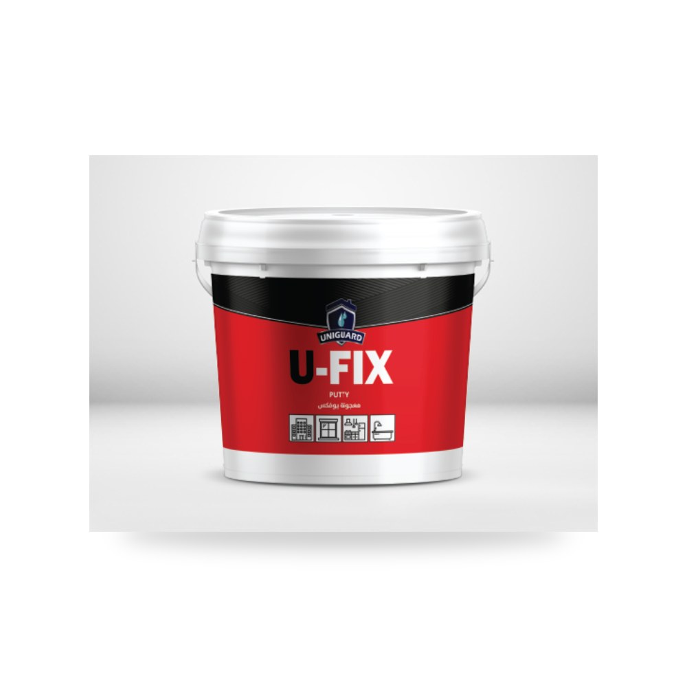 دهان ومركب كيميائي U Fix Putty دهانات يوني شركة (REMCO)