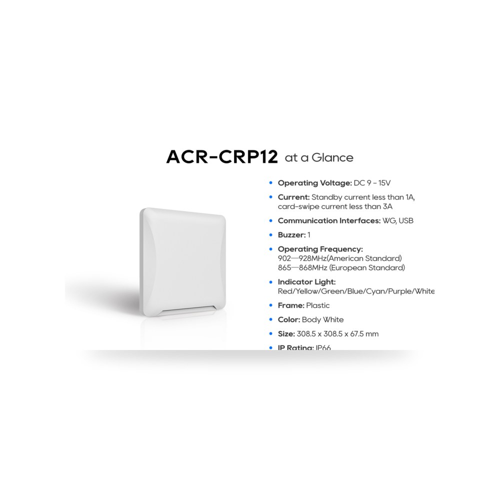 جهاز إصدار وترميز بطاقات سطح المكتب الذكي ACR موديل AKU-ACR-CRP12