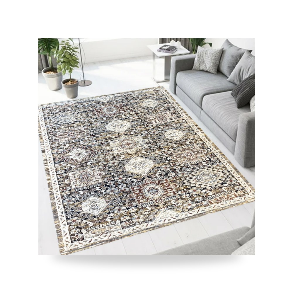 سجادة دائرية عصرية Round Area Rug بقطر 200 سم