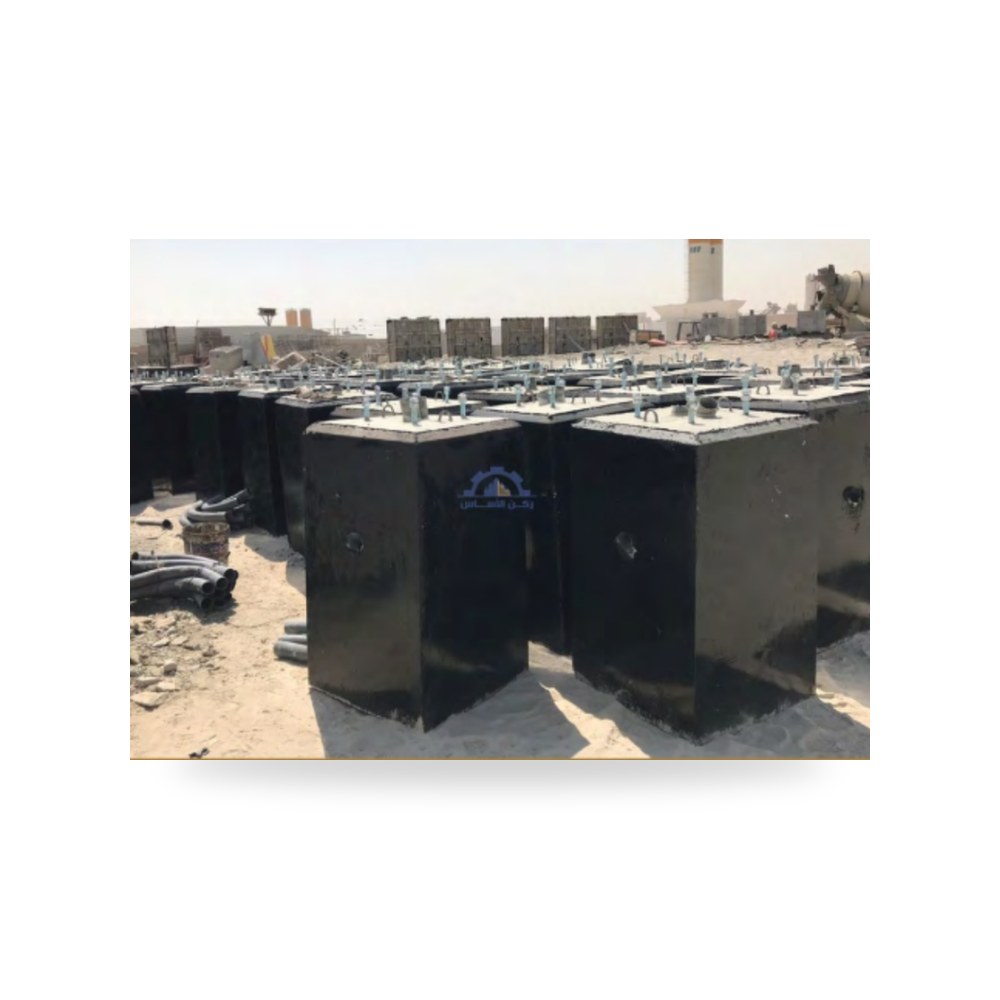 قواعد أعمدة إنارة خرسانية