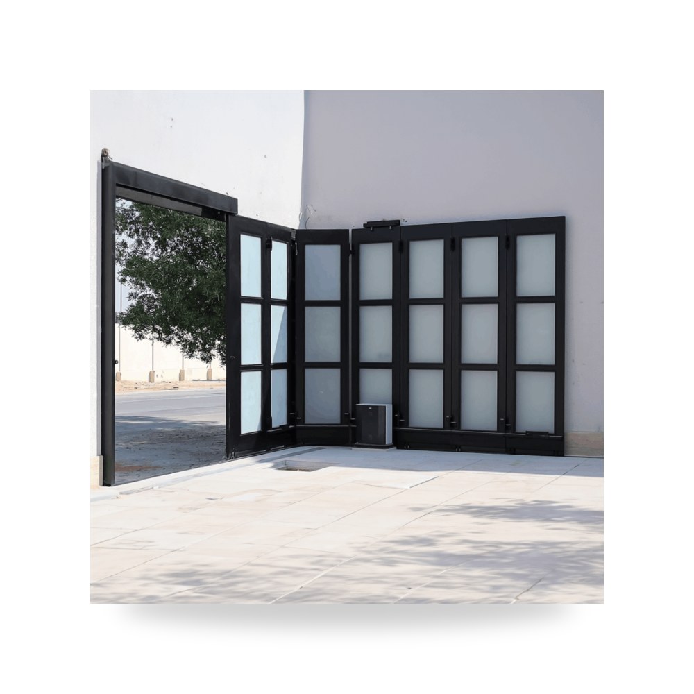 باب كراج مقطعي أوتوماتيكي البراك 350×220 سم
