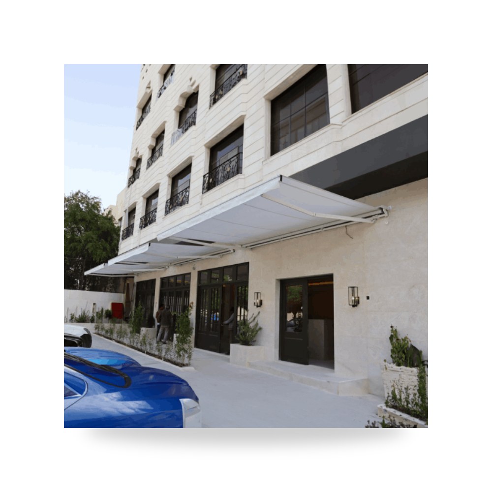 مظلة ذكية متحركة قابلة للطي Awning System