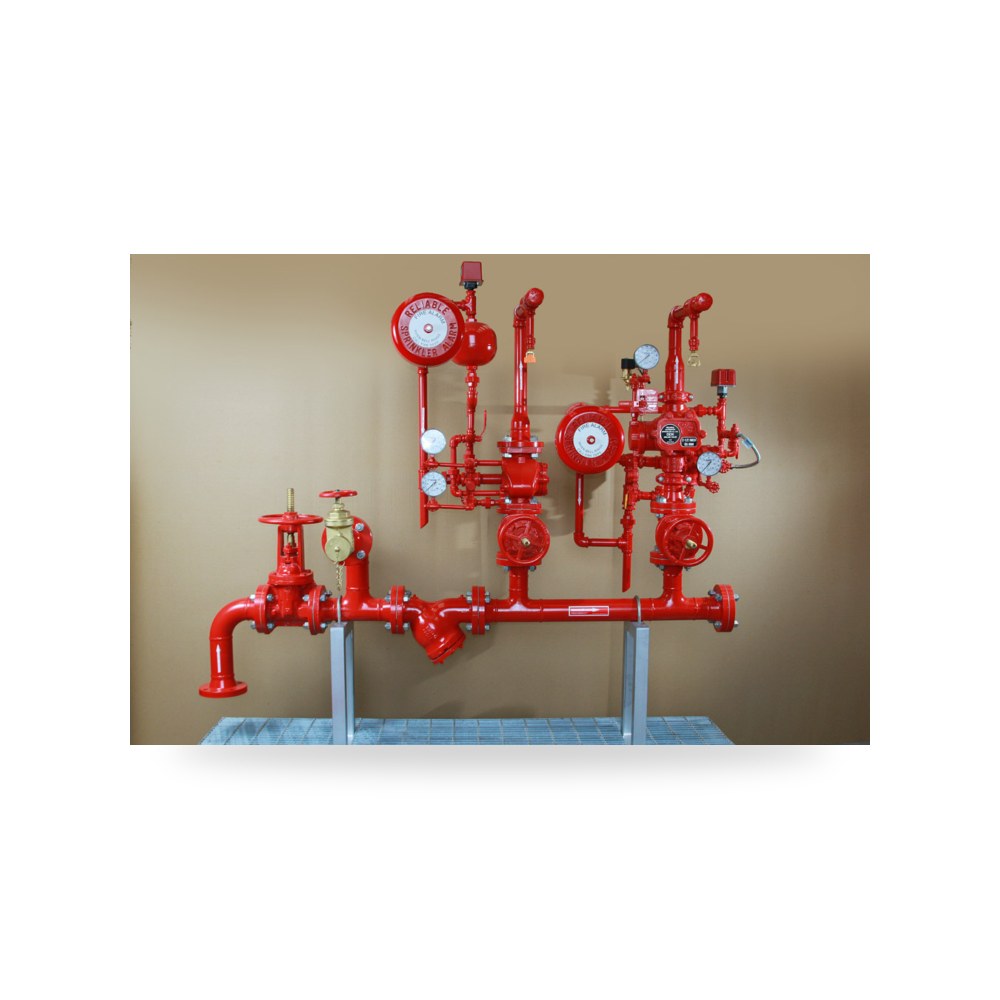 محطة صمام مسبق الفعل Pre Action Valve Skid