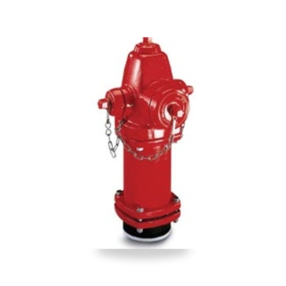 حنفية حريق جافة Dry Barrel Fire Hydrant مقاس 6 بوصة مع صمام