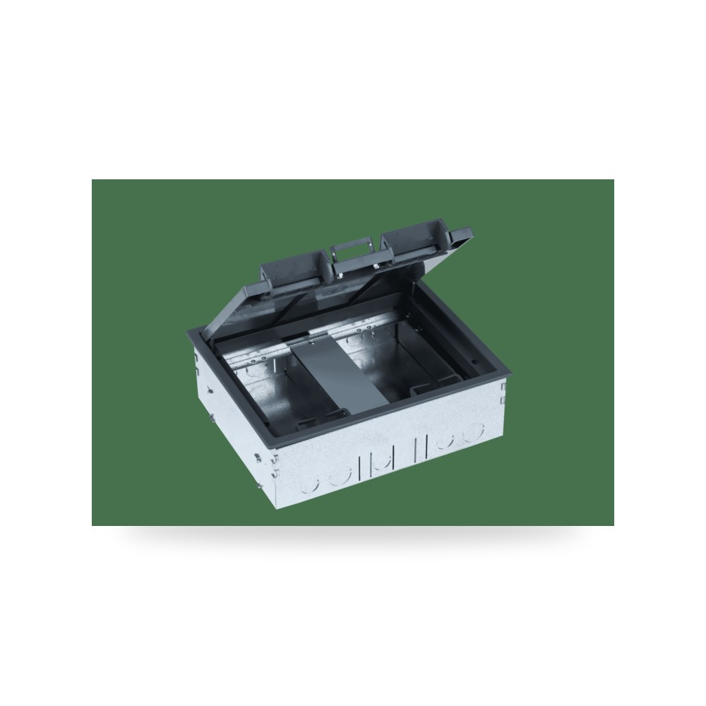 صندوق تمديدات أرضية مدمج الفنار Floor Box, 2 شركة الفنار (Alfanar Electrical Systems)