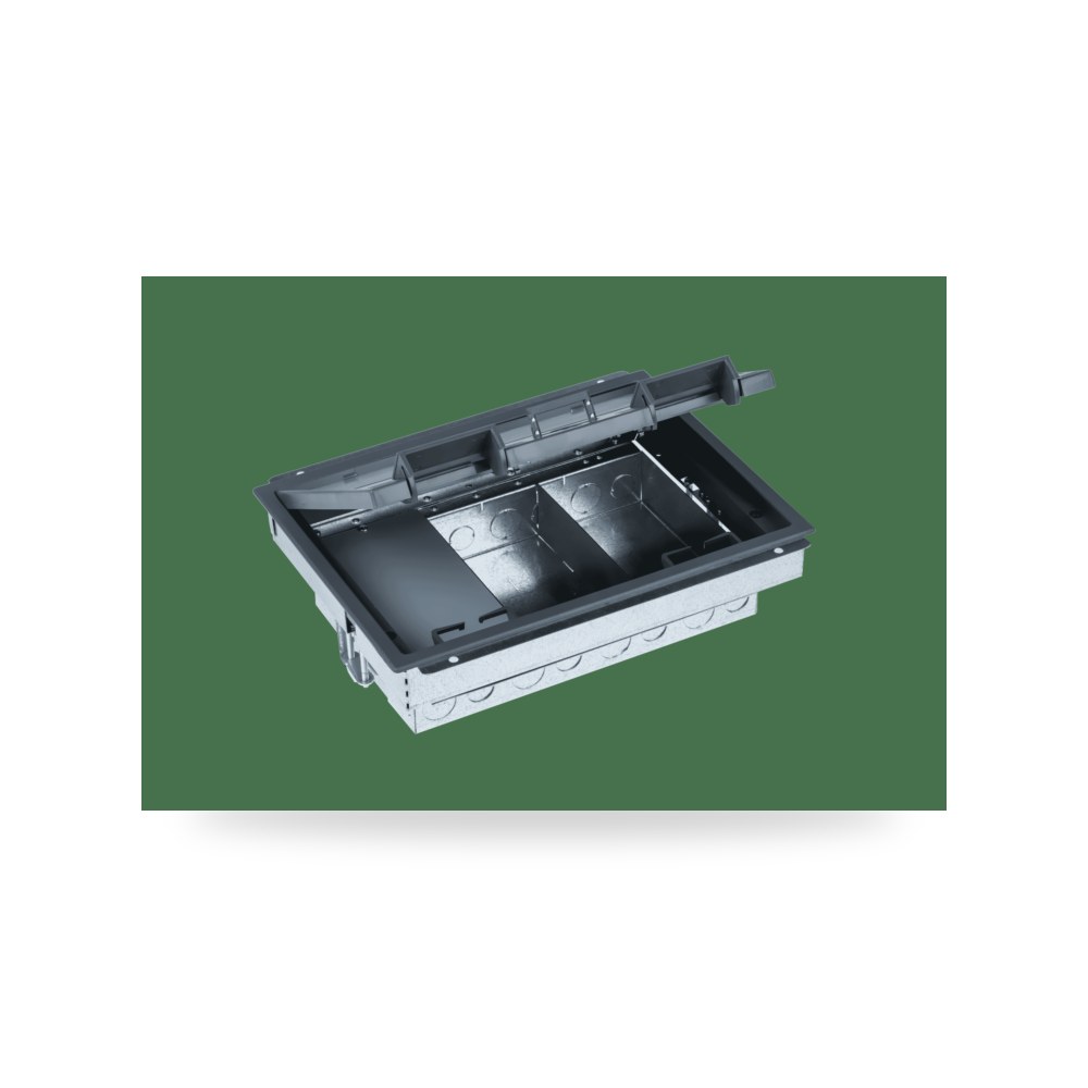 صندوق تمديدات أرضية مدمج الفنار Floor Box, 3 شركة الفنار (Alfanar Electrical Systems)