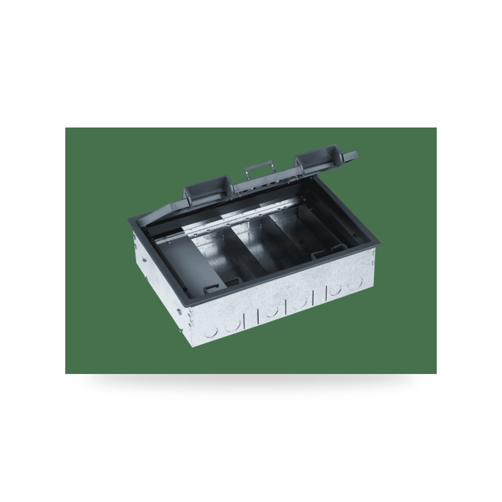 صندوق تمديدات أرضية مدمج الفنار Floor Box, 4 شركة الفنار (Alfanar Electrical Systems)