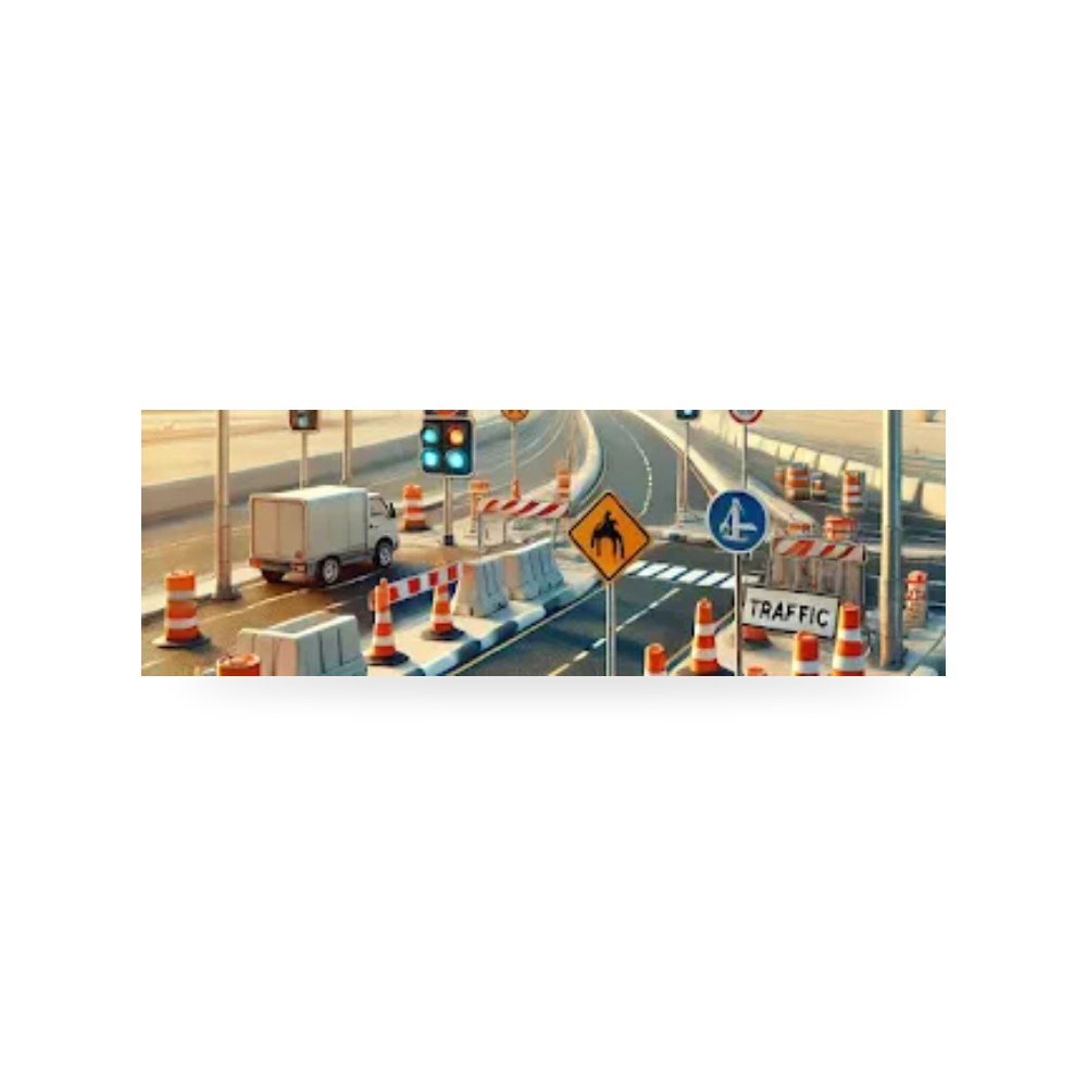حواجز خرسانية نيوجيرسي ارتفاع 100 سم للطرق