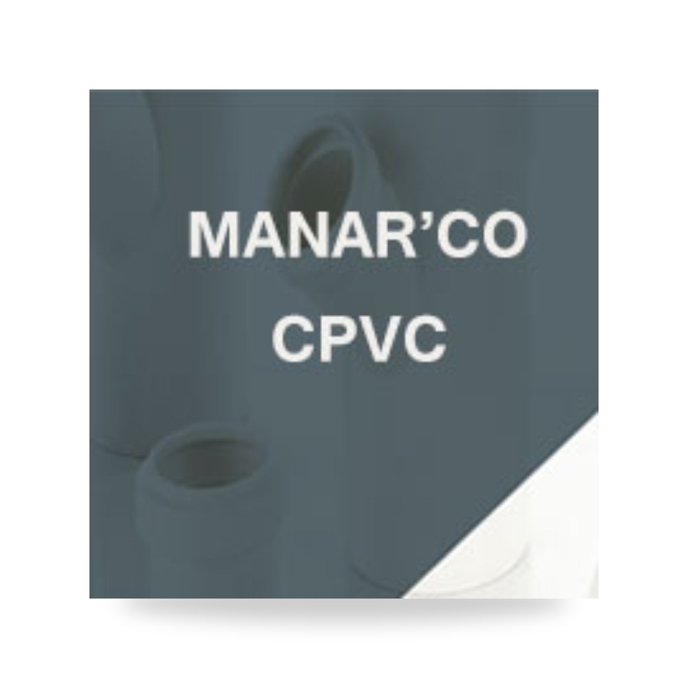 محبس كروي صناعي CPVC مقاس 1 بوصة للخطوط Al-Manar Plastic Factory