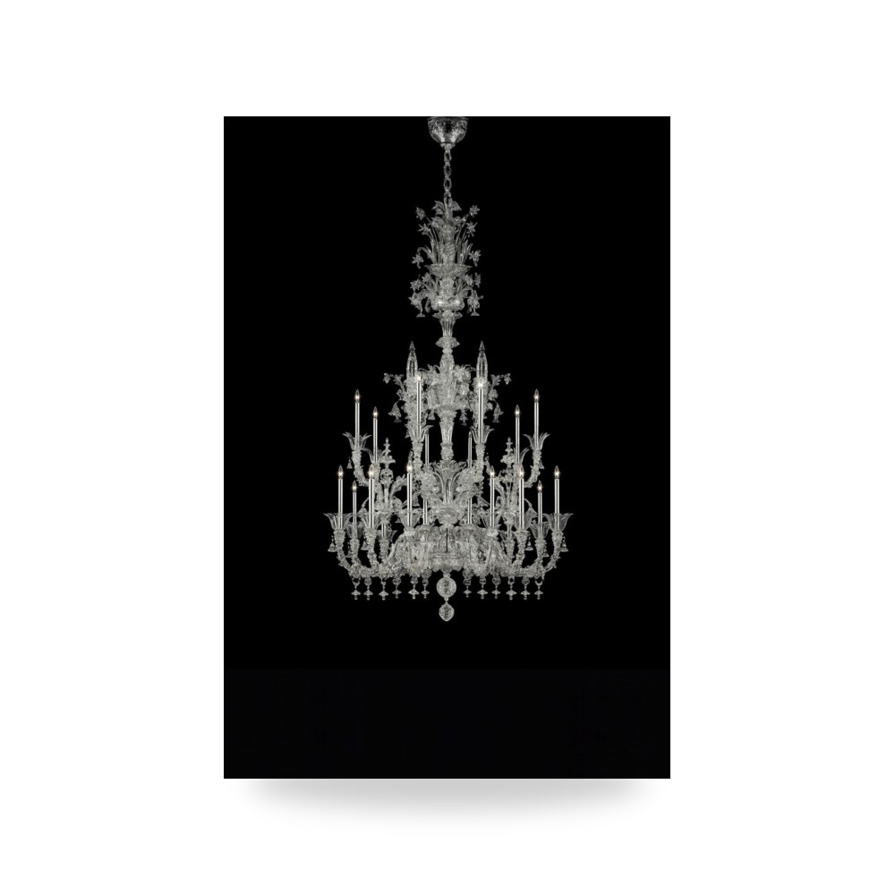 ثريا ماريا تيريزا 36 ذراع بثلاث طبقات شركة الماسة للكريستال (Almasah Crystal Lighting)