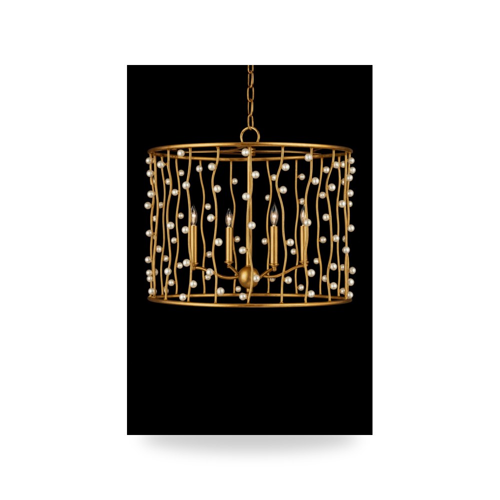 ثريا بوهيمية ثلجية مصنفرة جزئيا بتصميم شركة الماسة للكريستال (Almasah Crystal Lighting)
