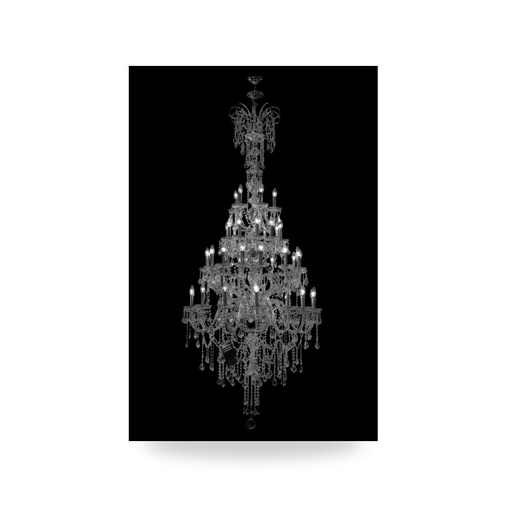 ثريا لويس السادس 10 8 أذرع بتصميم إكليل شركة الماسة للكريستال (Almasah Crystal Lighting)