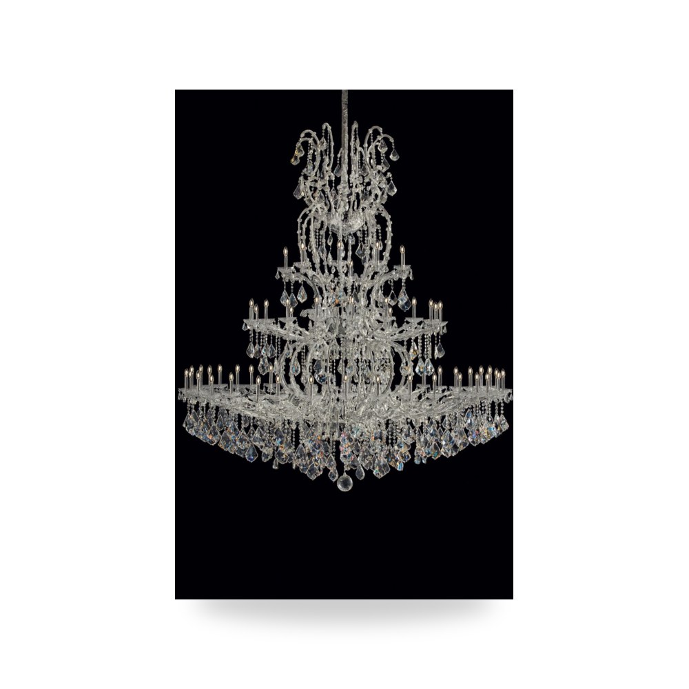 ثريا لويس الخامس 10 الكلاسيكية بالنحاس شركة الماسة للكريستال (Almasah Crystal Lighting)