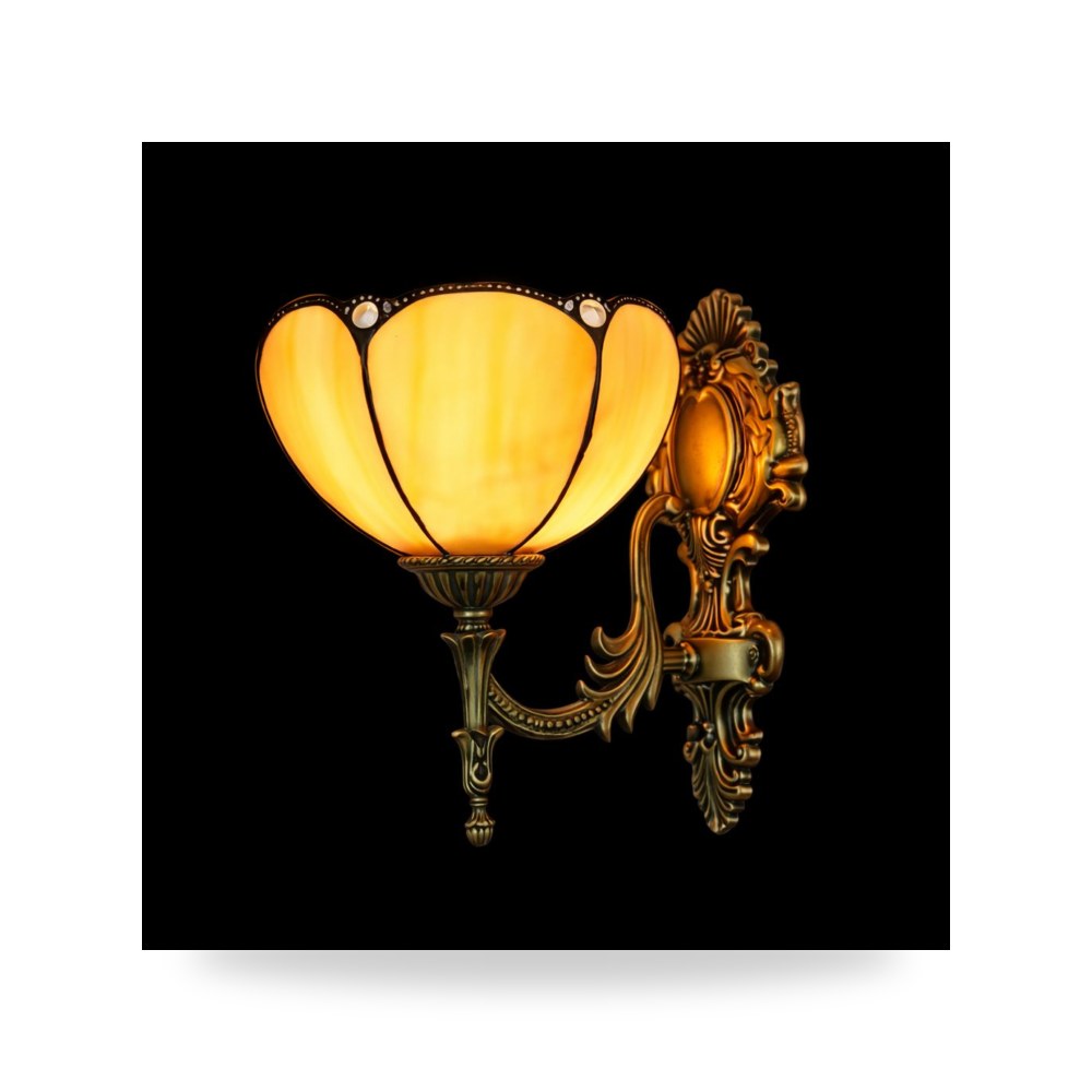 أبليك جداري كلاسيكي ماريا تيريزا 3 أذرع شركة الماسة للكريستال (Almasah Crystal Lighting)