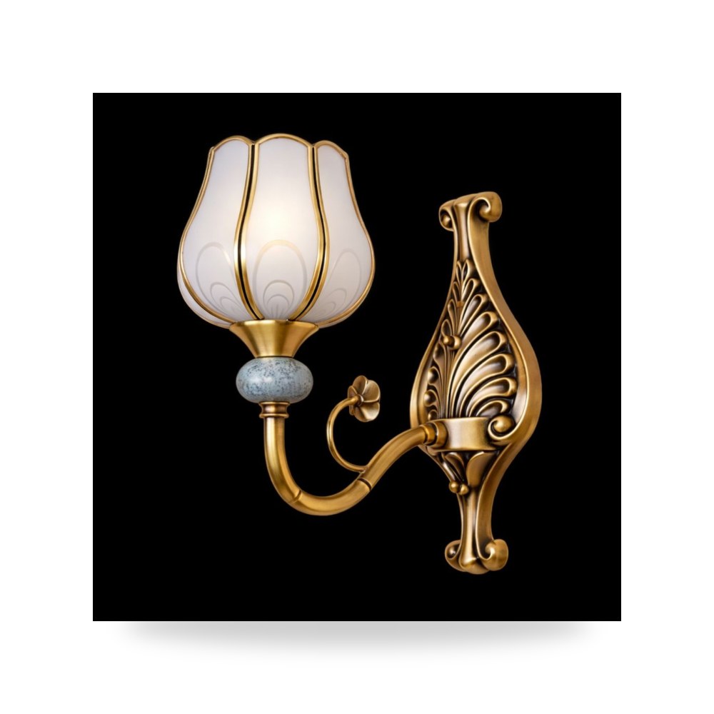 أبليك جداري لويس السادس 10 3 أذرع للمجالس شركة الماسة للكريستال (Almasah Crystal Lighting)