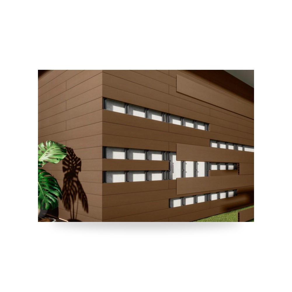 ألواح تكسية لوفير WPC بلون بيج كريمي ناعم أرش ديكو (Archdeco GCC)