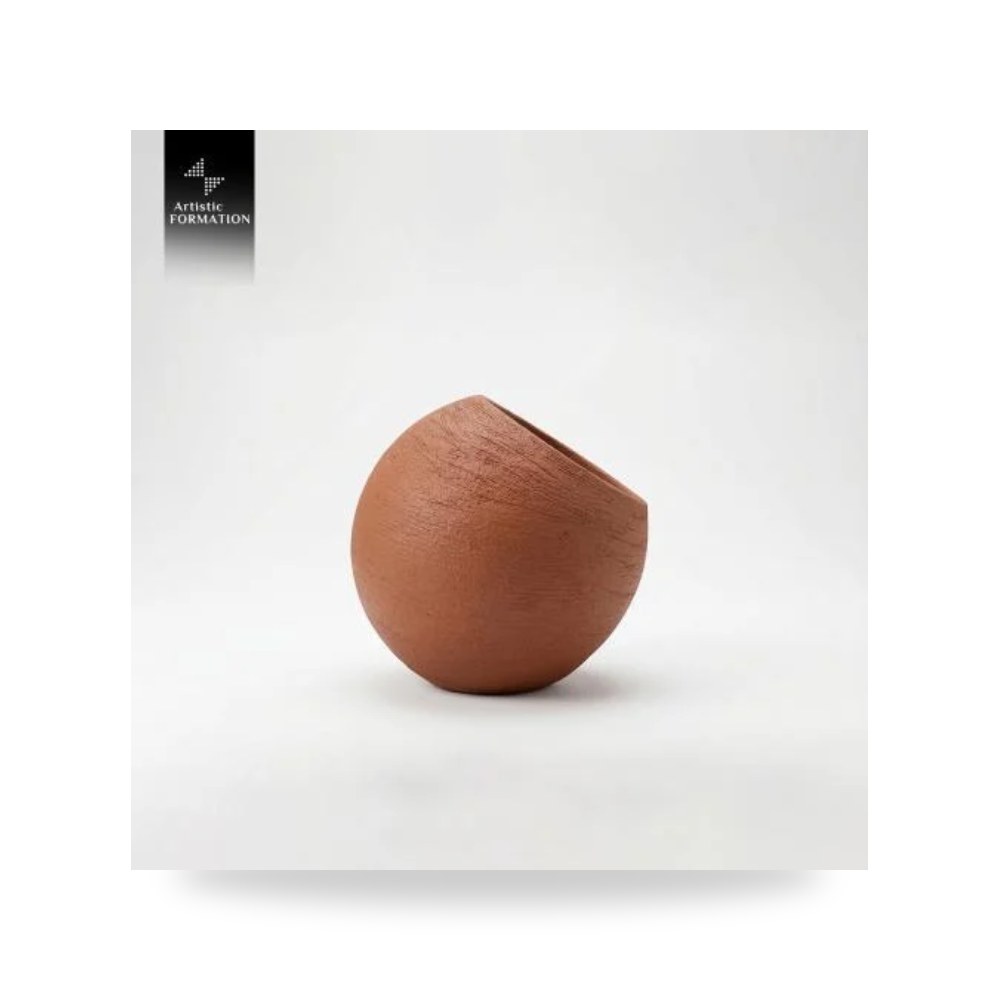 حوض زراعة كروي مائل معتمد مصنع التشكيل الفني للفيبرجلاس (Artistic Formation)
