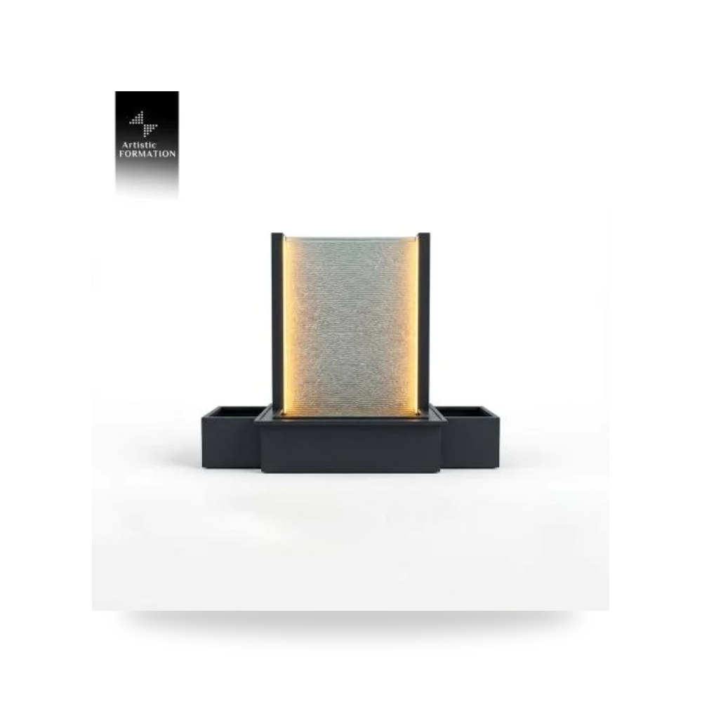 شلال انسيابي مع أحواض جانبية 250×200 سم مصنع التشكيل الفني للفيبرجلاس (Artistic Formation)