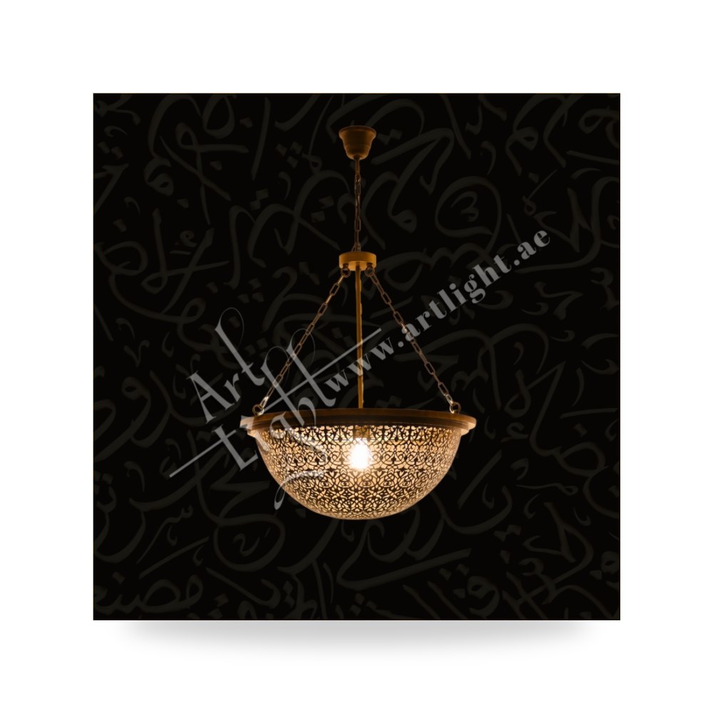 ثريا كلاسيكية فاخرة من النحاس الصافي آرت لايت (Art Light) - للإنارة الفاخرة والمعمارية
