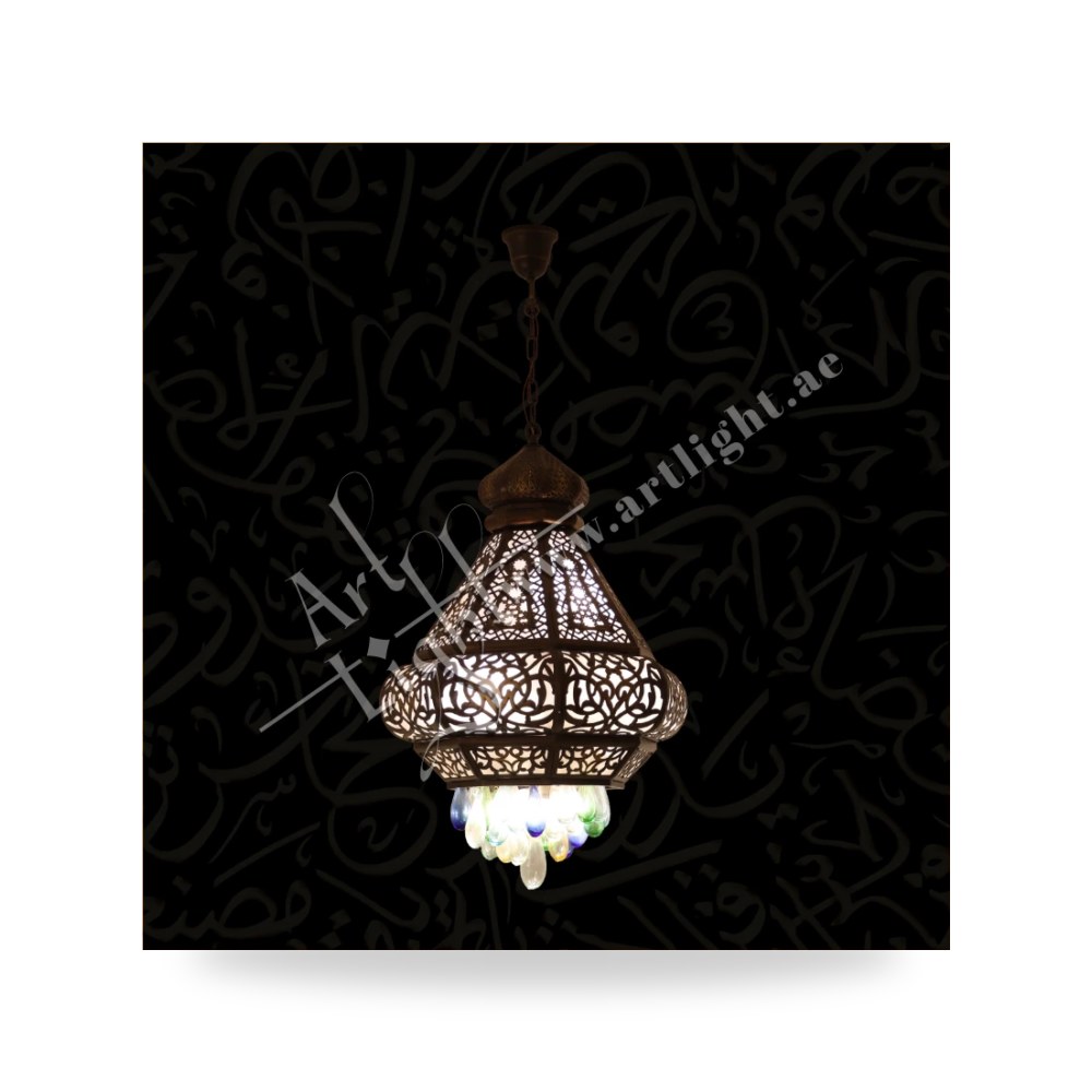 ثريا كلاسيكية فاخرة من النحاس الصافي آرت لايت (Art Light) - للإنارة الفاخرة والمعمارية