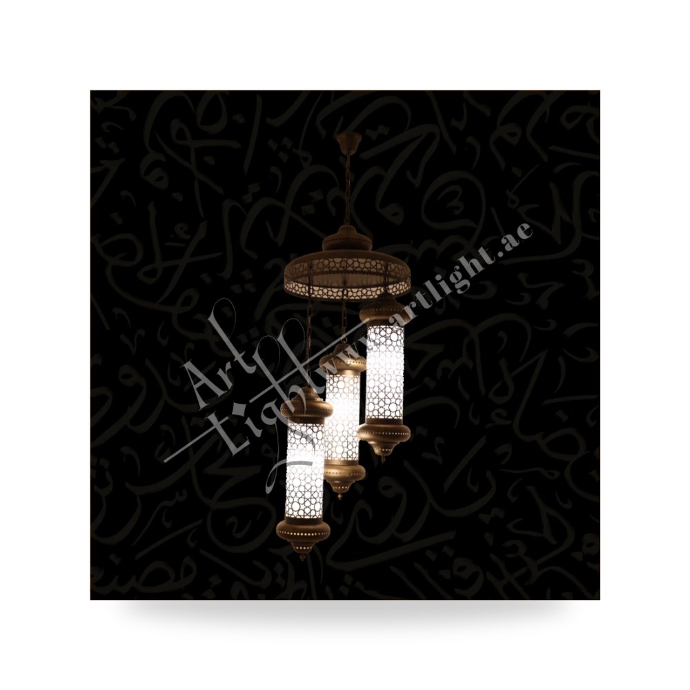 ثريا كلاسيكية فاخرة من النحاس الصافي آرت لايت (Art Light) - للإنارة الفاخرة والمعمارية