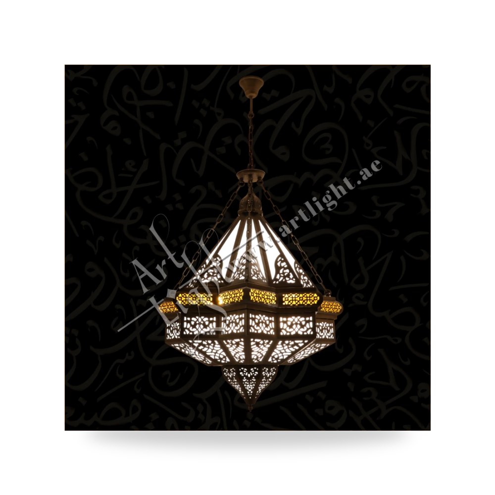 ثريا كلاسيكية فاخرة من النحاس الصافي آرت لايت (Art Light) - للإنارة الفاخرة والمعمارية