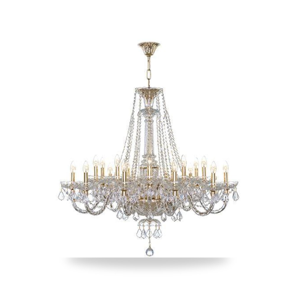ثريا كريستال عصفور كلاسيكية طراز ماريا تيريزا كريستال عصفور (Asfour Crystal) - للمشغولات