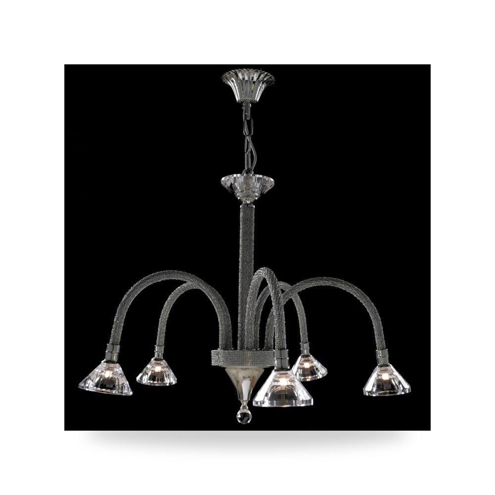 قطع كريستال عصفور أصلية للثريات موديل 7901 - 5 كريستال عصفور (Asfour Crystal) - للمشغولات