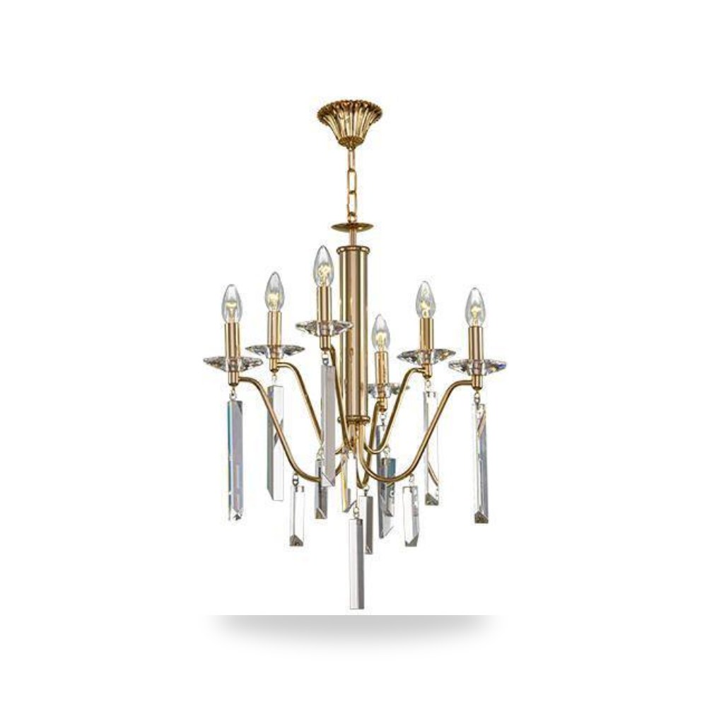 قطع كريستال عصفور أصلية للثريات موديل 264 - 6 كريستال عصفور (Asfour Crystal) - للمشغولات