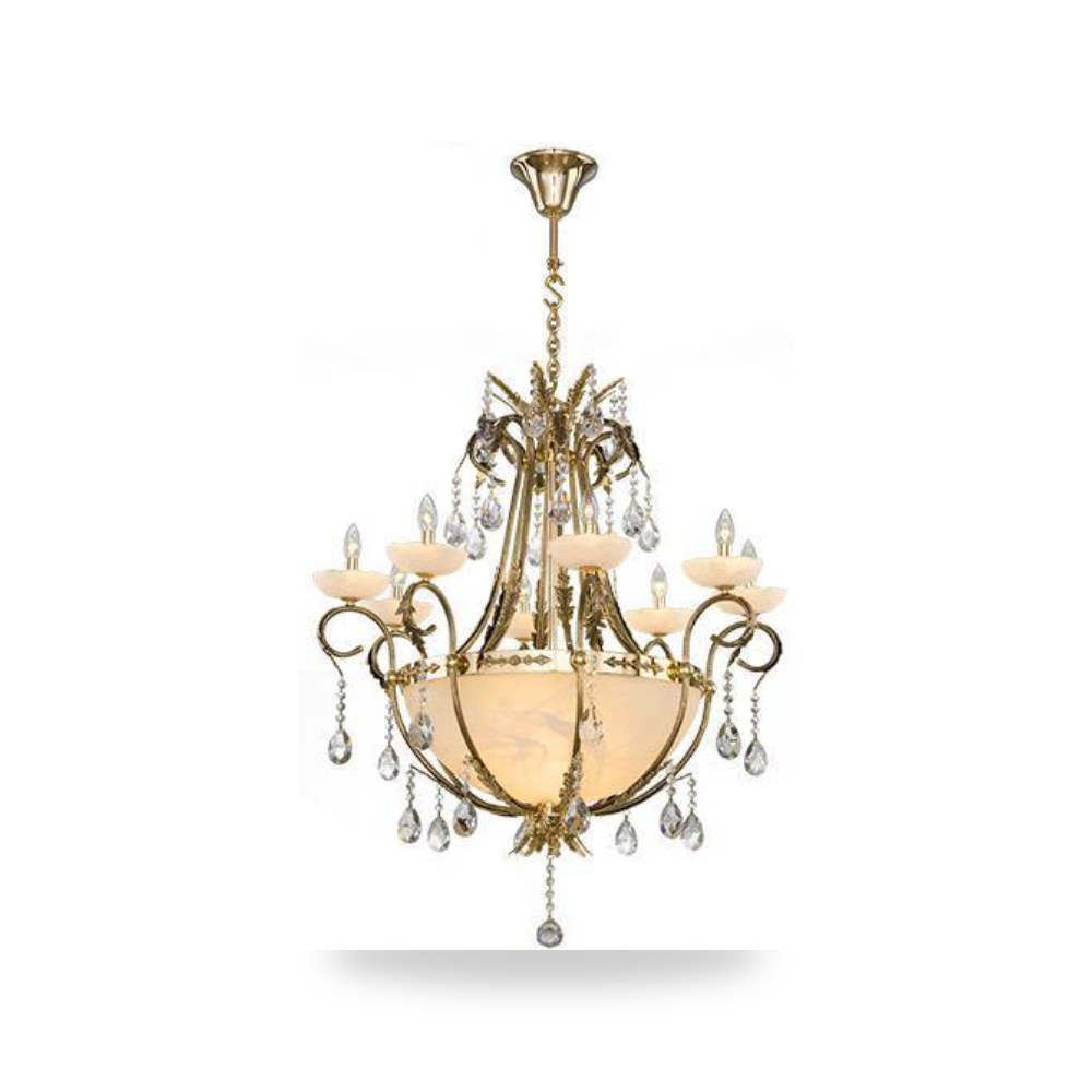 ثريا كريستال عصفور كلاسيكية طراز ماريا تيريزا كريستال عصفور (Asfour Crystal) - للمشغولات
