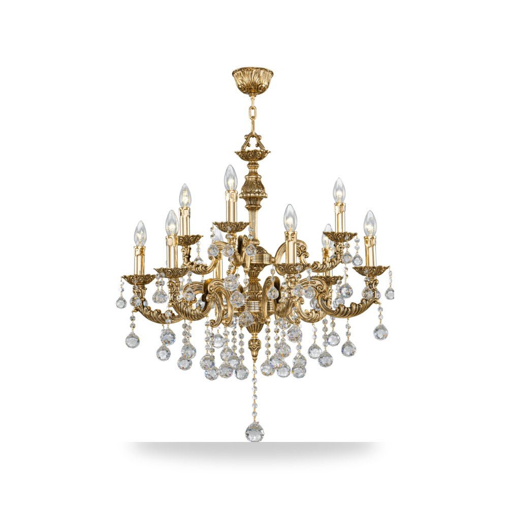 ثريا كريستال عصفور كلاسيكية طراز ماريا تيريزا كريستال عصفور (Asfour Crystal) - للمشغولات