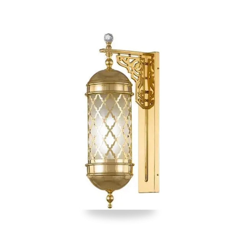 أبليك جداري كريستال عصفور فاخر مذهبة كريستال عصفور (Asfour Crystal) - للمشغولات