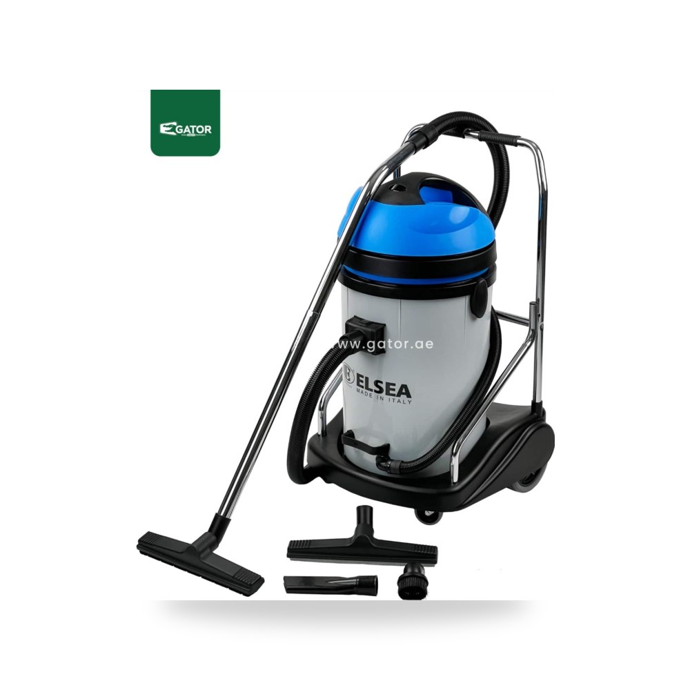 مكنسة رطب وجاف إلسا 80 لتر 3 محركات G-VM12 جاتور السعودية (Gator KSA)