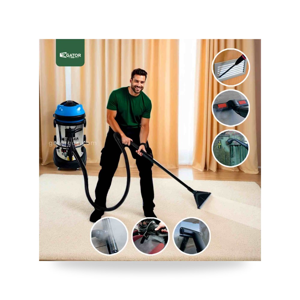 مكنسة بخار صناعية إلسا SWV-PRO حرارة 140C G-VM17 جاتور السعودية (Gator KSA)