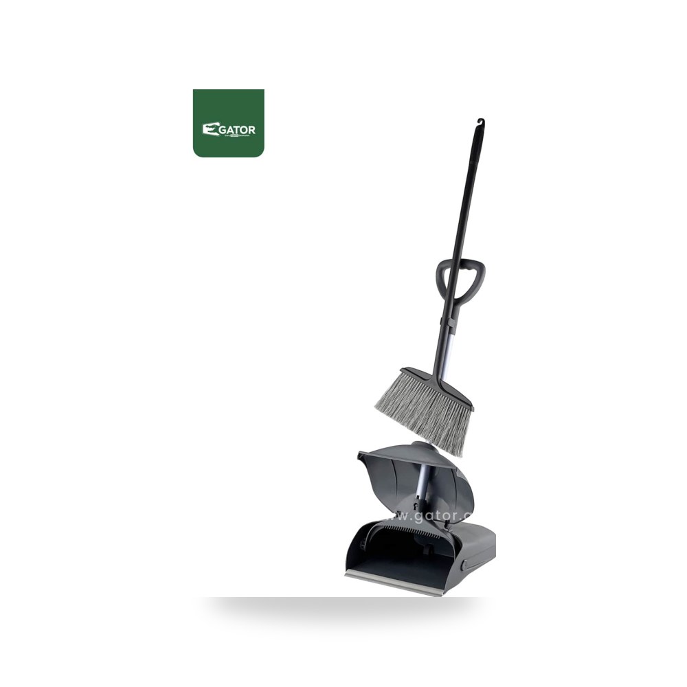 طقم مكنسة وجاروف عمودي بعصا جاتور G-DP17 جاتور السعودية (Gator KSA)