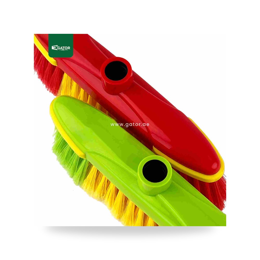 فرشاة تنظيف ناعمة بمصد مطاطي 17x5 سم جاتور G-SB35 جاتور السعودية (Gator KSA)