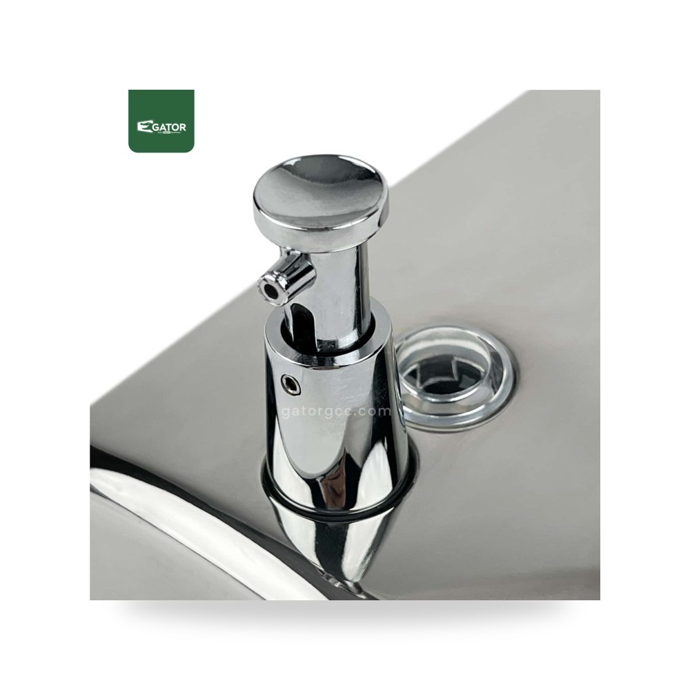 موزع صابون جداري ستانلس ستيل 1 لتر جاتور G-SD08 جاتور السعودية (Gator KSA)