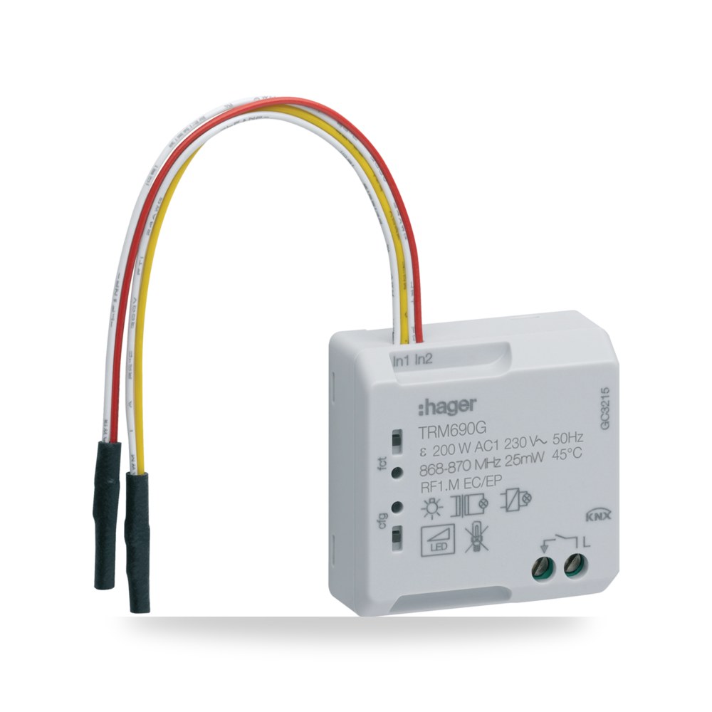 موديول مخرجات تحكم ذكي هاجر Hager KNX TRM690G Hager (هاجر)