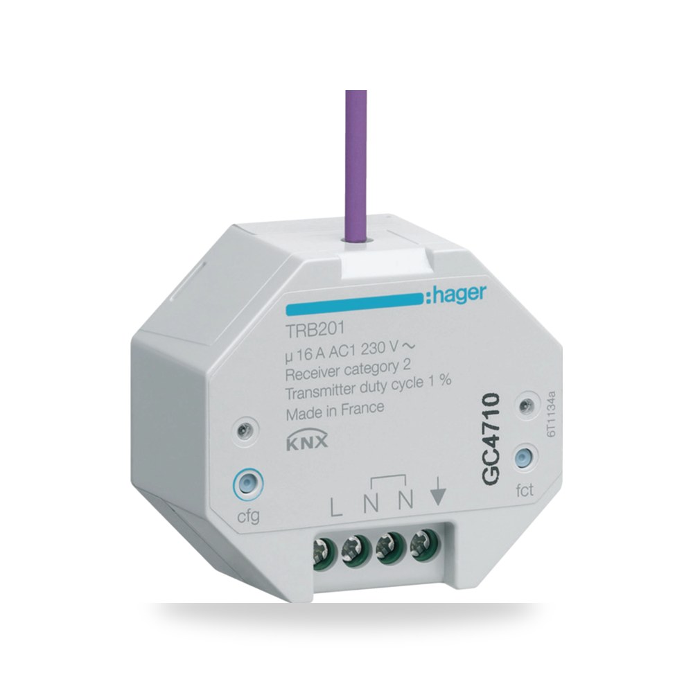 موديول إدخال ثنائي غاطس هاجر Hager KNX TRB201 Hager (هاجر)