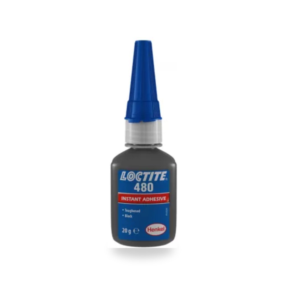 لاصق فوري مقوى بالمطاط أسود لوكتايت LOCTITE 480 Henkel (هنكل العالمية)