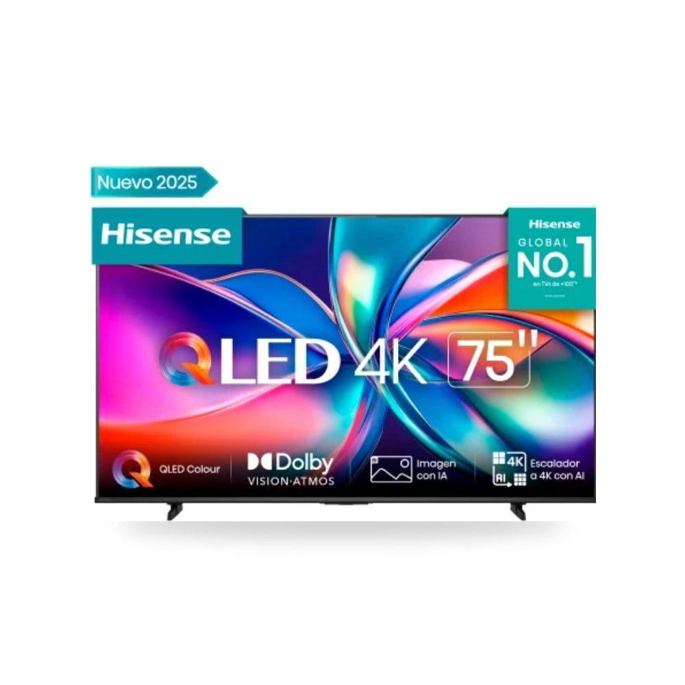 تلفزيون ذكي 75 بوصة 4K QLED هايسنس 75Q6Q Hisense (هايسنس السعودية)