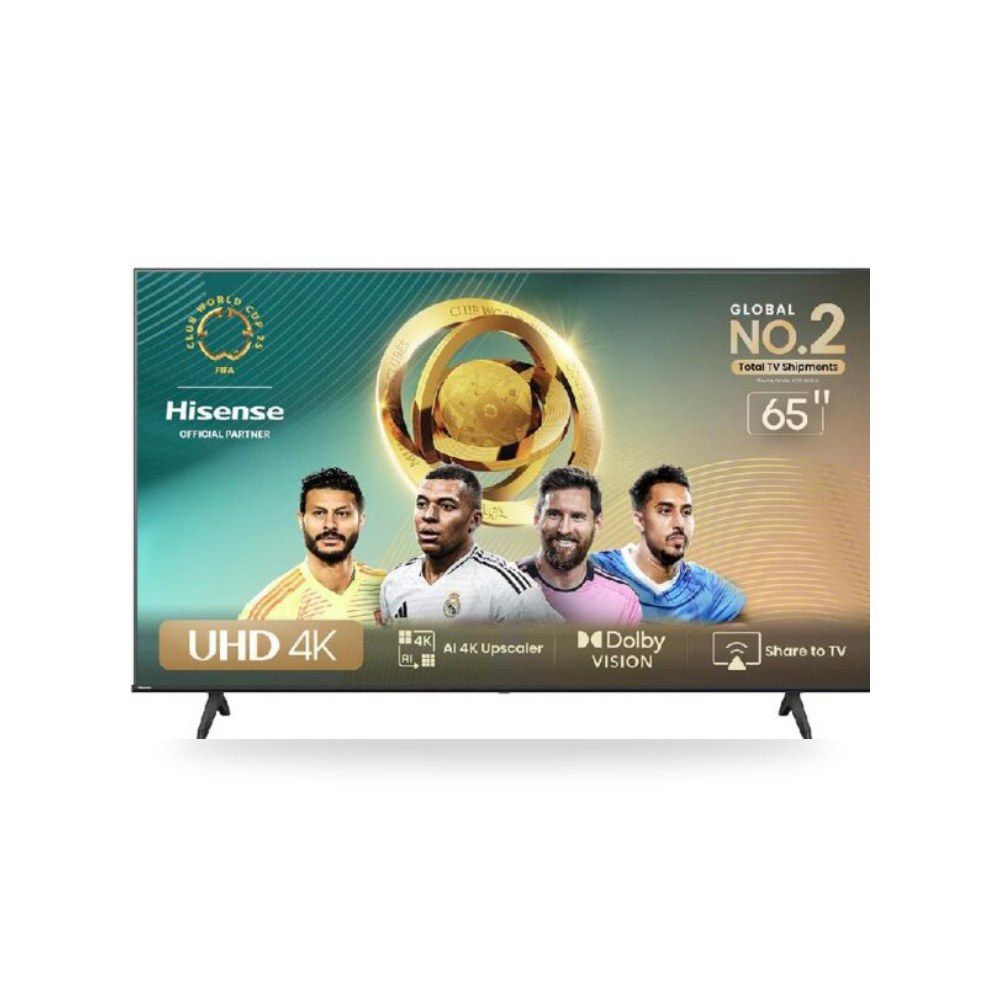 تلفزيون ذكي 65 بوصة 4K UHD هايسنس 65A6N Hisense (هايسنس السعودية)