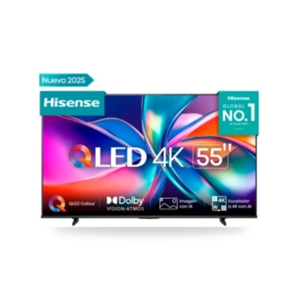 تلفزيون ذكي 55 بوصة 4K QLED هايسنس 55Q6Q Hisense (هايسنس السعودية)