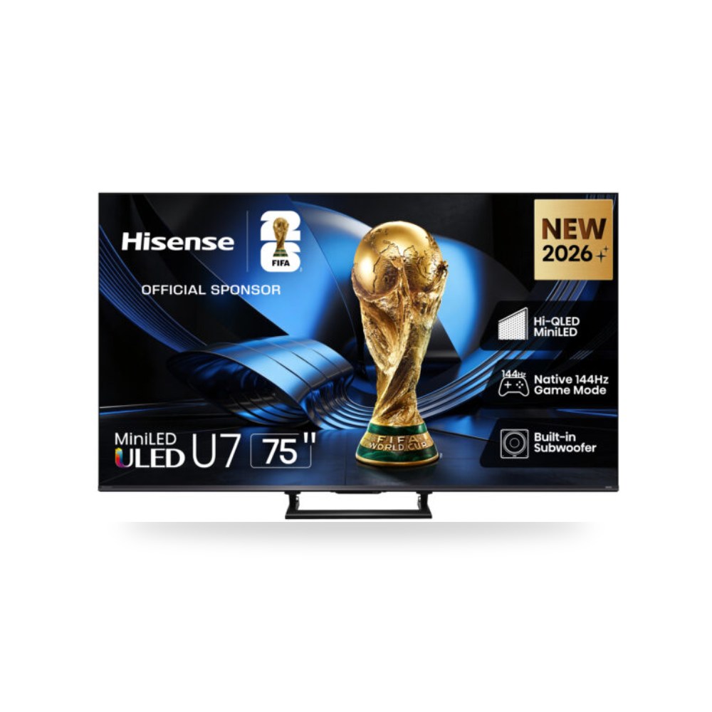 تلفزيون ذكي 75 بوصة 4K ULED هايسنس 75U7S Hisense (هايسنس السعودية)
