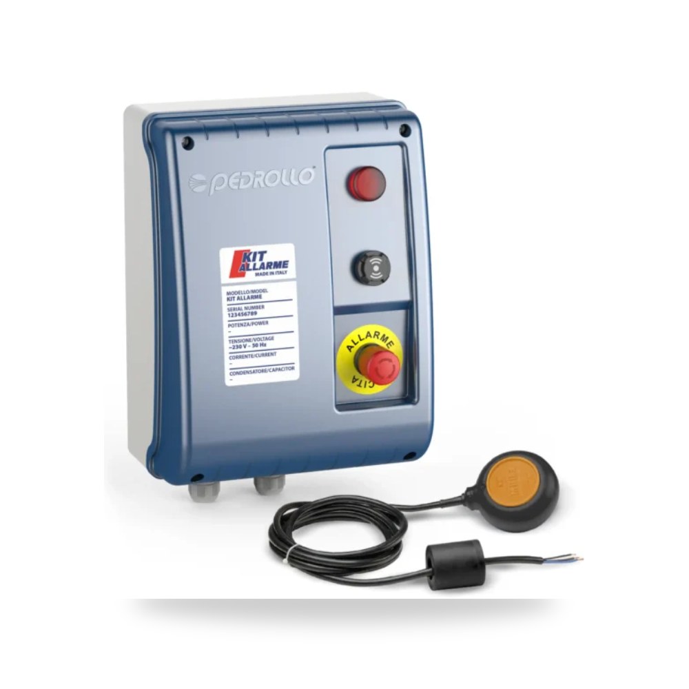 لوحة إنذار وتنبيه صوتي للمضخات KIT ALLARME بيدرولو (Pedrollo S.p.A.)